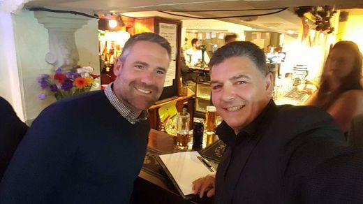 Magician Darren Brand with David Dunn